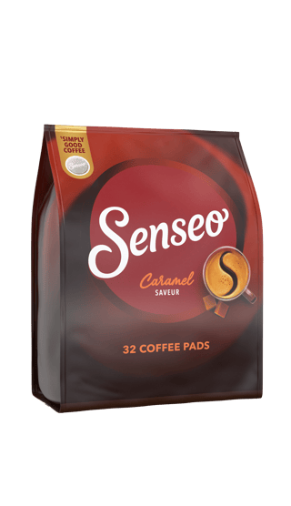 C21425906 Senseo Caramel Saveur 32x INT front left v01