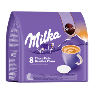 FR 8711000468128 PADS Senseo Milka 92g 8X Front