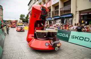 senseo tdf caravane city street