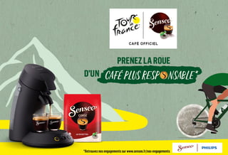 senseo tour de france landing page banner