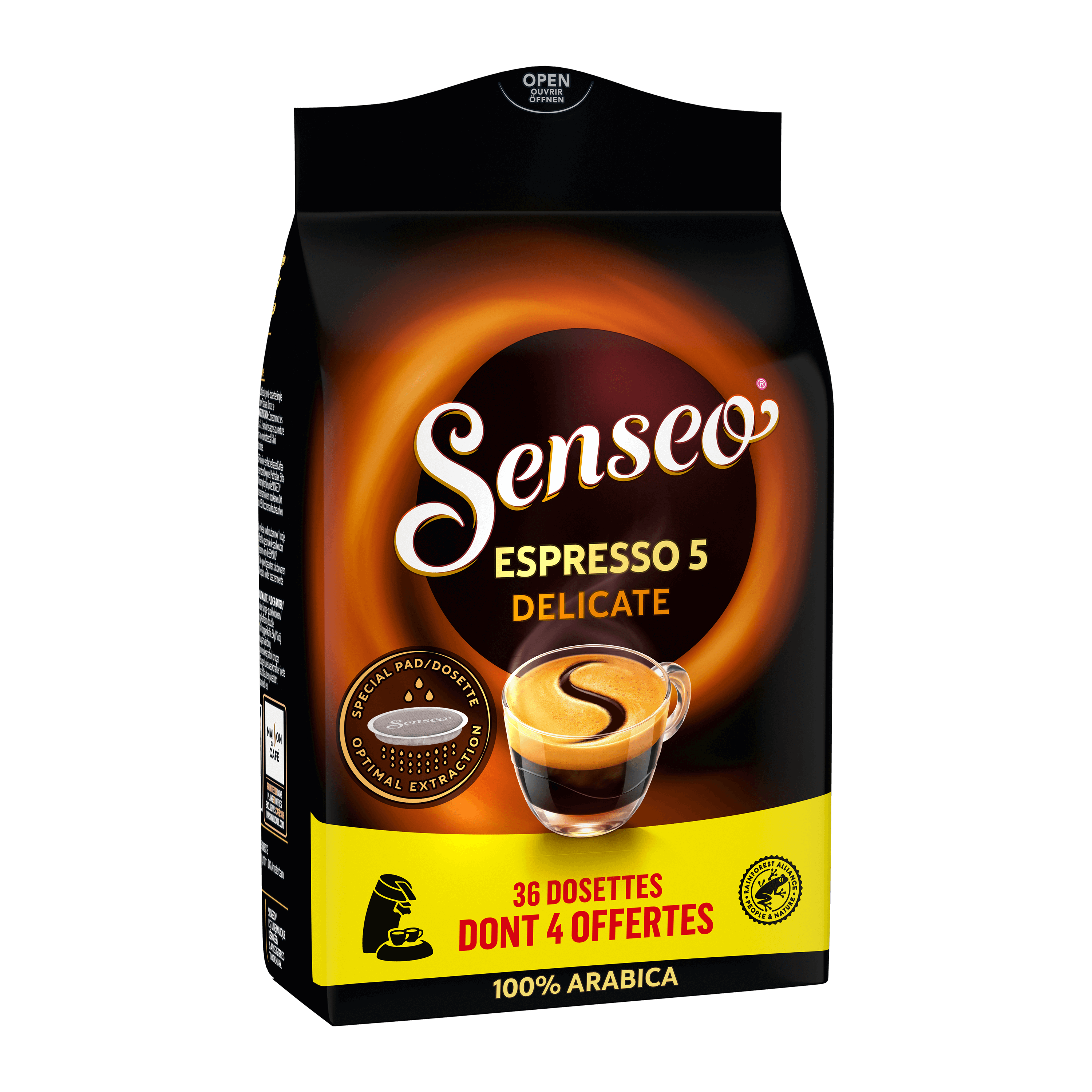 Senseo, Dosettes de café