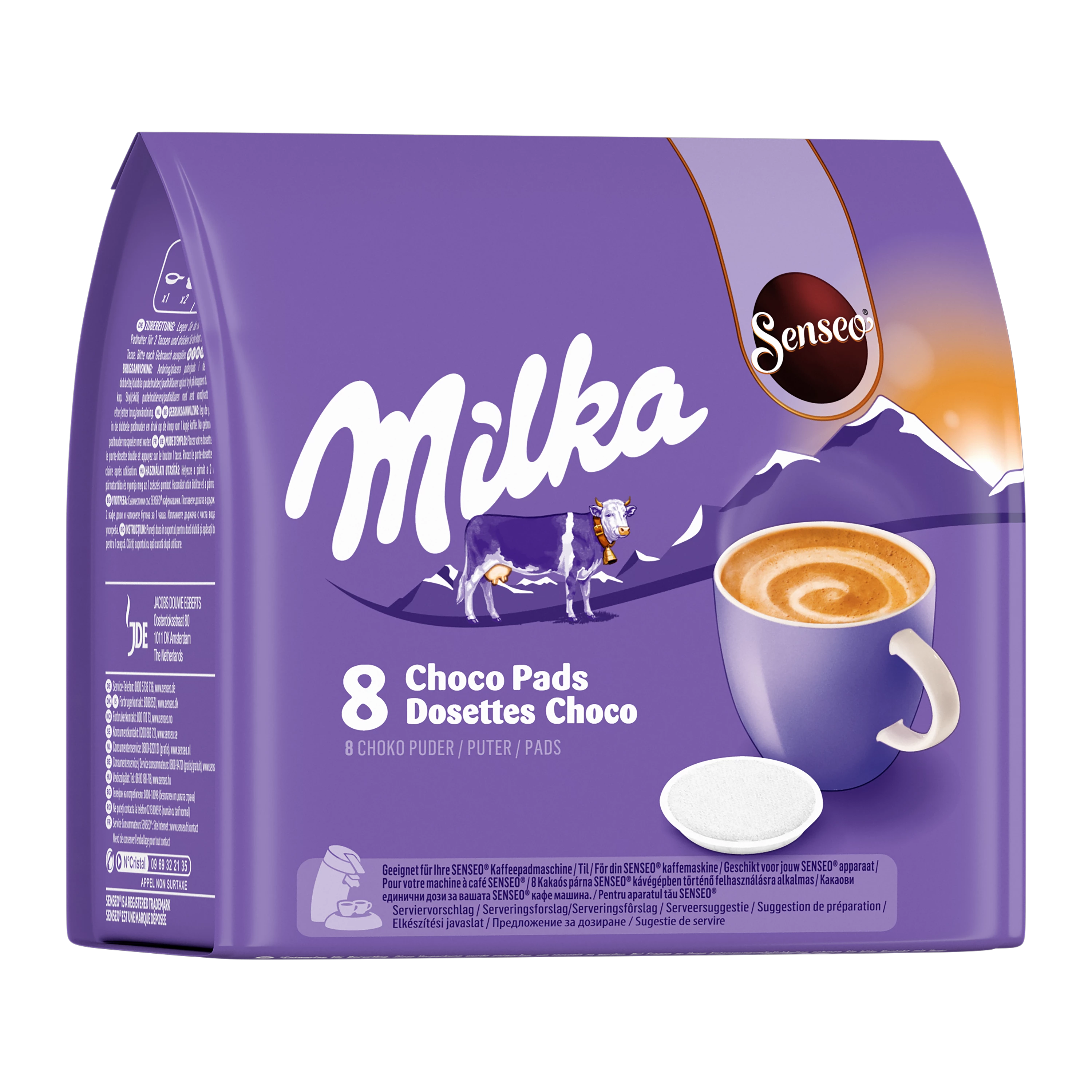 Café au lait dosette - Senseo - 16 x 168 g