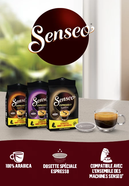 36 Dosettes de Senseo Café Doux - Grossiste boissons, fournisseur de  boissons, boissons en gros avec ClicMarket